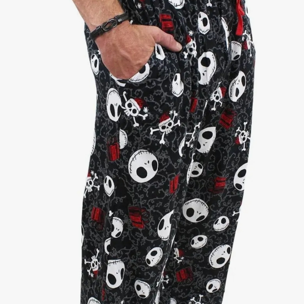 NWT Disney Jack Skellington Fleece Lounge Pants | The Nightmare Before Christmas